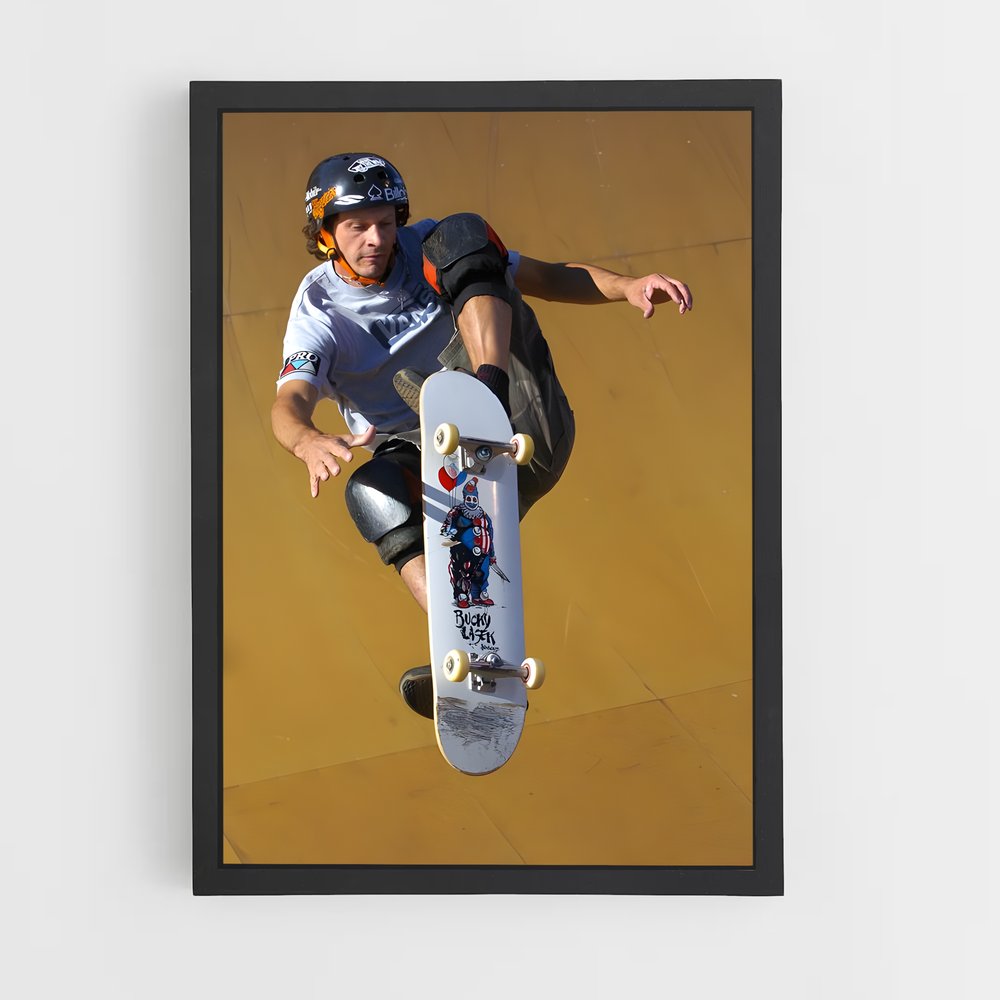Poster Skate & Air – affiche Skateboard (vue 2)